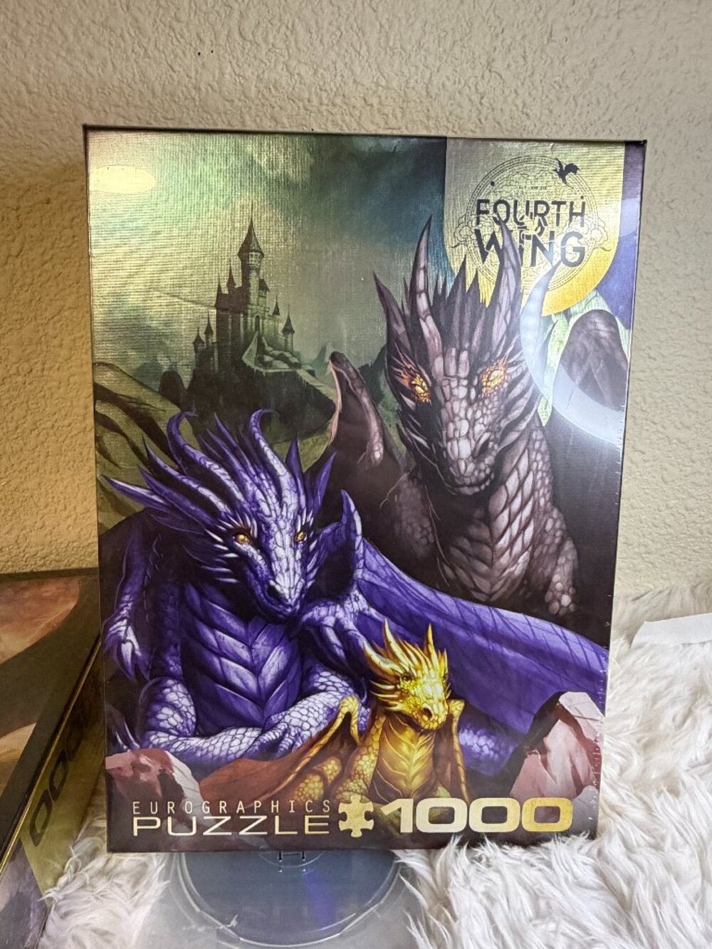 Fourth Wing Tairn Sgaeyl Andarna Dragons Eurographics 1000 Piece Puzzle NWT